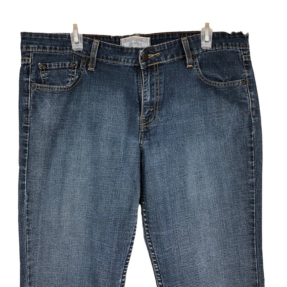 Levi’s Strauss Signature Low Rise Bootcut Jeans Juniors 15 Med cott/Poly/spandex - Picture 6 of 7